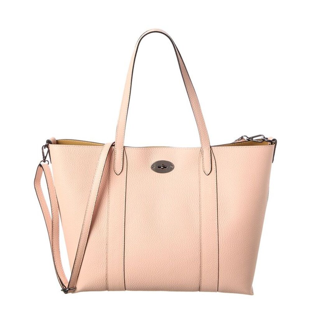 Italian Leather Top Handle Tote